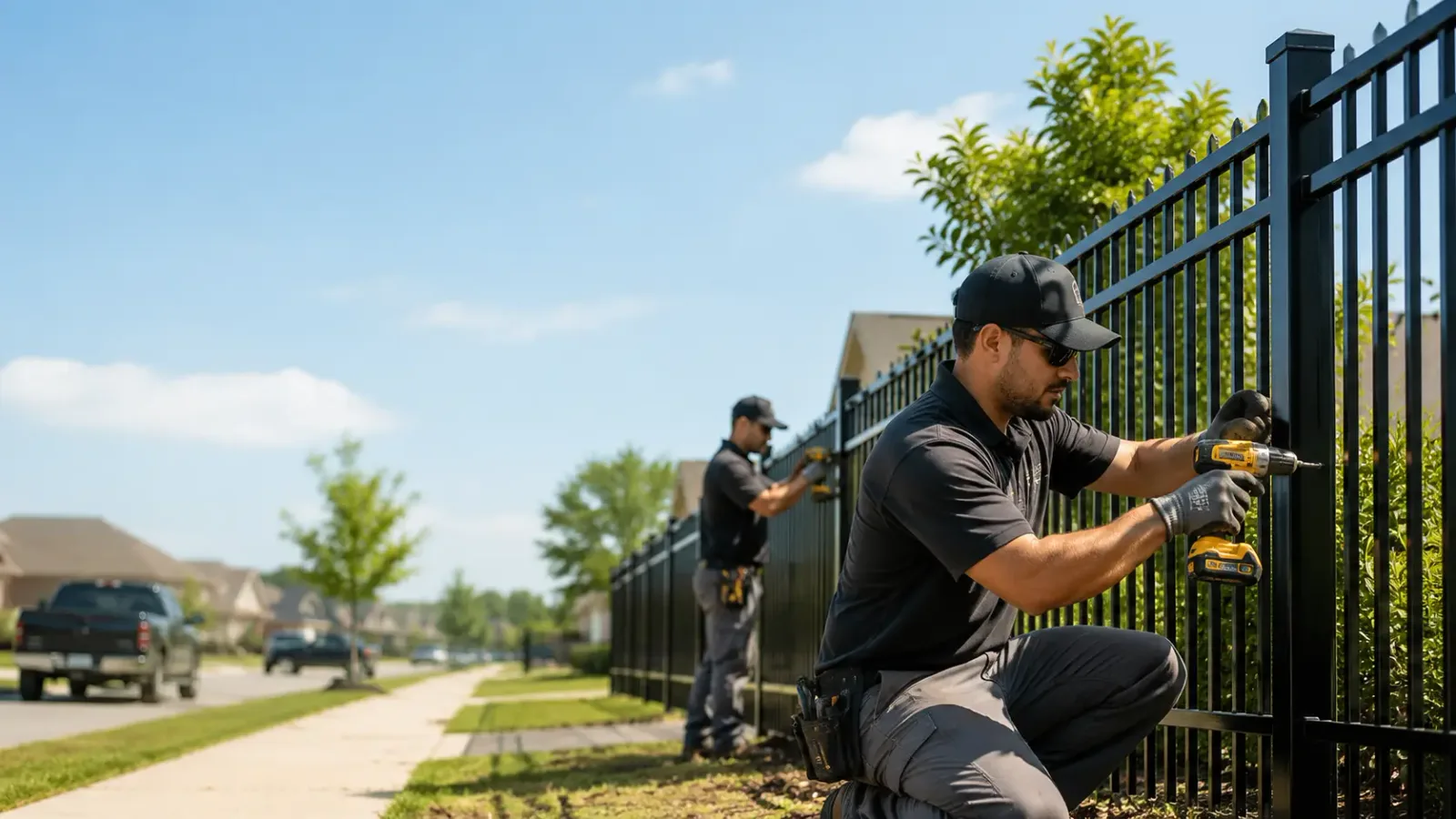 Metal Fence Installation in Orlando, OK